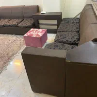 مبل ال راحتی 7 نفره همراه با عسلی|مبلمان خانگی و میز عسلی|تهران, جیحون|دیوار