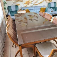 مبلمان ۱۱ نفره تخت خوابشو وناهار خوری ۸ نفره نفیس|مبلمان خانگی و میز عسلی|شهریار, شهرک وائین|دیوار