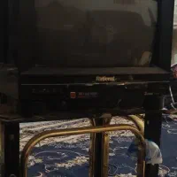 تلویزیون۱۴اینچ ناسیونال رنگی اصل ژاپن/سالم/کلکسیون|تلویزیون و پروژکتور|مشهد, شاهد (شهرک غرب)|دیوار