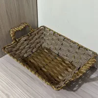 سبد حصیری نان و سبزی نو|ظروف نگهدارنده، پلاستیکی، یک‌بارمصرف|تهران, سعادت‌آباد|دیوار