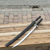 شمشیر عربی با غلاف چوبی