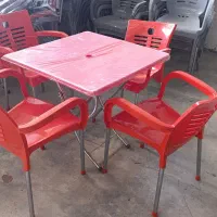 صندلی پلاستیکی ومیز تاشو ست هرومز کد 763|میز و صندلی غذاخوری|کرمان, |دیوار