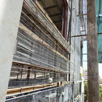 شاسی کشی نما، رابیتس داخلی و وال پست