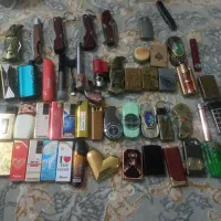 فندک عتیقه همه باهم به فروش میرسند|کلکسیون اشیاء عتیقه|فارسان, |دیوار