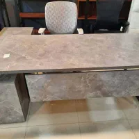 قصر چوب میز مدیریت پایه فلزی ال دار|دفتر کار|قم, کلهری|دیوار