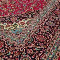 دوعدد فرش 6متری دستبافت یزد|فرش|کرمان, |دیوار