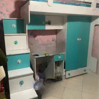 سرویس خواب نوجوان تخت در طبقه بالا