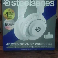 هدست گیمینگ Steelseries arctis nova 5p سفید ps5
