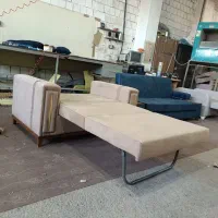 مبل  * تختخوابشو * کمجا تاشو تمام فلز مدل کارلوس|تشک تختخواب|اصفهان, لیمجیر|دیوار