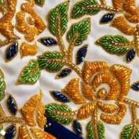 جواهر دوزی و ملیله زنی|لباس|بندرعباس, |دیوار