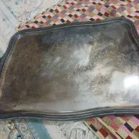 سینی قدیمی نقره