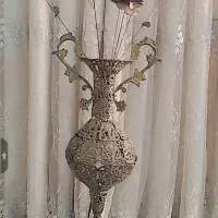 گلدان برنجی|مجسمه، تندیس، ماکت|باوی, |دیوار