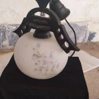 لوستر و چراغ سقفی حبابی ۵ عدد نو و کاملا سالم