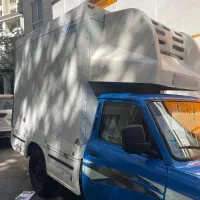 نیسان کم کار بدون تصادف با یخچال