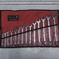 مجموعه14عددی آچار یکسر رینگی استوک آمریکایی10تا32