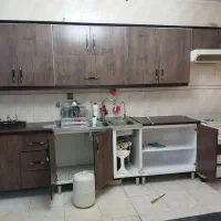 کابینت کامل آشپزخانه ام دی اف|مصالح و تجهیزات ساختمان|اشتهارد, |دیوار