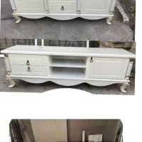 (تولیدی انواع کنسول و میز تلویزیون )|بوفه، ویترین، کنسول|قزوین, |دیوار