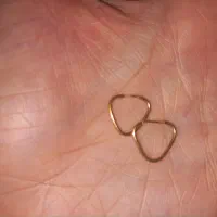 گوشواره طلا فقط ۴۴۰۰