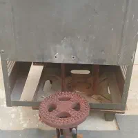 بخاری قدیمی پر قدرت نیاز به تعمیر|بخاری، هیتر، شومینه|زنده رود, |دیوار