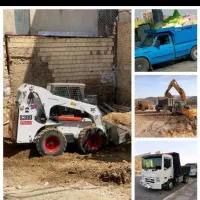 حمل نخاله بادسان ایسوزو نیسان کمپرسی تهیه مصالح