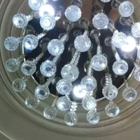 دو عدد لوستر کریستالی زیبا و براق