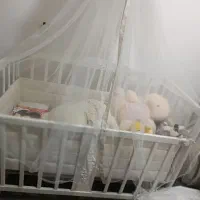 گهواره درحد نو|تخت و صندلی بچه|بهبهان, |دیوار