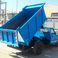حمل مصالح ساختمانی با نیسان کمپرسی. شهریاری