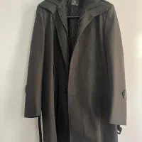 فروش اورکت مردانه مشکی برند موکارلو سایز ایکس لارج