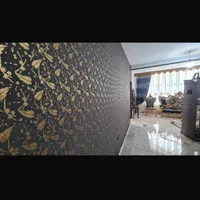 نقاشی ساختمان با ایرلس و طرح کاغذدیواری حسینی