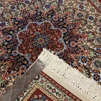 فرش ذرع‌ونیم دستباف مود بیرجند نقشه‌ماهی گل‌ابریشم|فرش|تهران, بازار|دیوار