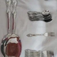 قاشق وچنگال وکفگیر قدیمی اصل ژاپن