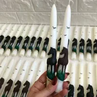 شمع قلمی اسب نماد سال