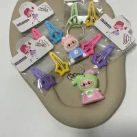 گیره مو و سنجاق سر جفتی ۶۰ و جاسوییچی عروسکی