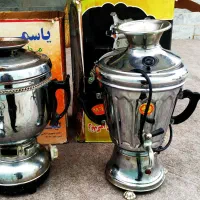 سماور گازی و برقی در حد نو سالم زخیم وسالم|سماور، چایساز، قهوهساز|دلند, |دیوار