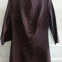 مانتو کوتاه زرشکی