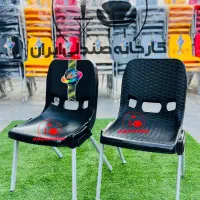 میزتاشو و صندلی پلاستیکی پایه فلزی پلیمر غذاخوری