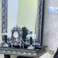 آیینه شمعدان سالم و تمیز یک ملیون تخفیف داره