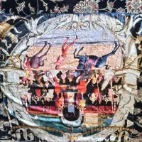 روسری ابرنگی|لباس|پرند, فاز ۰|دیوار