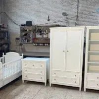 سرویس خواب نوزاد ،کـمد+تخـت قـسـطـی و ارگونومیک/