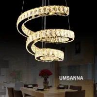 لوستر الماس. کهکشانی مدل مارپیچ. AC light|لوستر و چراغ آویز|تهران, سنگلج (شاپور)|دیوار