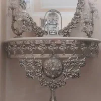 آیینه شمعدان نو مناسب جهیزیه برنز