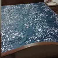 تخت دونفره همراه با پاتختی