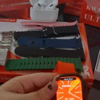 ساعت هوشمند 7بند بند استیل+ایرپاد پرو اشانتیون فقط|ساعت|اردبیل, |دیوار