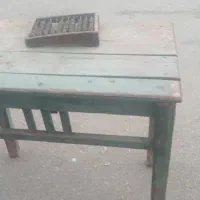 چرتکه ومیز عتیقه زمان قاجار|کلکسیون اشیاء عتیقه|جلفا, |دیوار