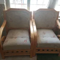 مبل چوبی سالم کم جا|مبلمان خانگی و میز عسلی|نیشابور, دربقاضی|دیوار