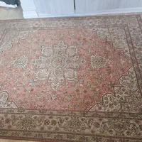 فرش دست باف گل ابریشم تبریز