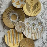 دیوارکوب سفالی