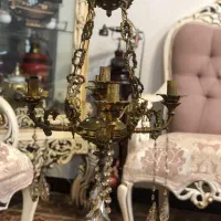 لوستر برنج|لوستر و چراغ آویز|رامسر, |دیوار