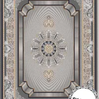 فرش//دلبر نقره ای*