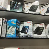 انواع تلفن رومیزی حافظه دار دو خروجی و تک خروجی